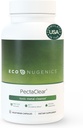 EcoNugenics PectaClear Detox supplement til Giftig Metal Cleanse - naturligt & sikkert eliminerer toksiner til Gut, Lever & Nyre Detox & Reparation - Hjælper med energi, vægt, Hormonbalance - 60 kapsler