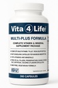 Vita4Life! ® Bariatric Multivitaminer Multi- Plus Formel 124; 483% jerntilskud 124; 360 Fast- Absorbing Kapsler 124; Komplet vitamin B Complex til Gastric Bypass & Sleeve Patienter