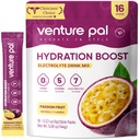 Venture Pal Sugar Free Electrolyte Powder Packets - Flydende Daily IV Drink Mix for Rapid Hydration & Party Recovery