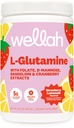 Wellah L- Glutamin Strawberry Lemonade Flavored (50 Servere) - 5g L- Glutamin Per Servering, sødet med Stevia