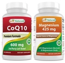 Best Naturals CoQ10 600 mg & Magnesium Glycinate 425 mg