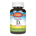 Carlson Vitamin D3 10,000 IU (250 mcg), Cholecalciferol, Bone & Immune Health, 360 Soft Gels