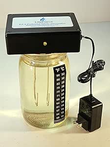 Kompakt EZ-2 Deluxe Sølv Generator pakke - Plug-in gør det Fresh Silver Maker med 10 gauge ledninger til hjemmet - Lav 32oz i 16 minutter