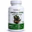 Bricker Labs Omega Cyclo - Mussel fælles sundhed supplement, Premium New Zealand Green Lipped Mussel, Fuld Spectrum Omega fælles Kosttilskud til fælles sundhed og komfort, 90 Kapsler