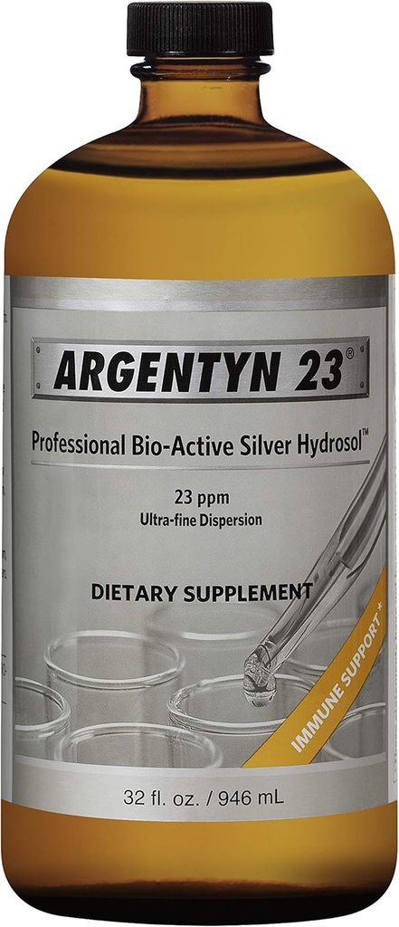 Argentyn 23 Silver Hydrosol - 32 oz by Natural Immogenics