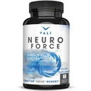 VALI Neuro Force Brain Booster Supplement for Focus, Memory, Clarity & Energy. Extra Strength Nootropic Cognitive Function Support for Mental Performance. with Natural Caffeine. 60 Veggie Capsules