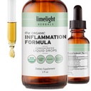 Organic Inflammation Formula Advanced Liquid Drops – Turmeric, Ginger, Boswellia & Black Pepper – Whole-Body Wellness & Inflammatory Support, Joint & Mobility Support – Vegan, Non-GMO – 60 Servings