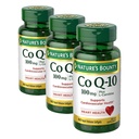 Nature's Bounty CoQ10, Supports Heart Health, 100mg Plus L-Carnitine, 60 Softgels (Pack of 3)
