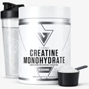 VEDGE Vegan Creatine Powder, 5 g Creatine Monohydrate, Micronized Unflavored Creatine Powder, Plant Based Creatine for Women and Men, Gluten Free, Made in USA, 30 Servings
