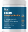 Dr. Tobias Colon Everyday Health - Gut Health for Women & Men - Psyllium Fiber Powder Drikke med 4g Psyllium Husk Powder per Servering, Vegan, Gluten Free, Non- GMO, Strawberry Flavor, 60 Servere