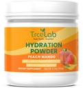 Peach Mango Hydration Powder - Mango Electrolytes - Sugar Free with Thiamin, Riboflavin, Methylcobalamin, Folate, Niacin, Calcium, Magnesium, Potassium - Instant Hydration Drink Mix