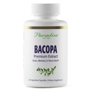 Paradise Herbs Bacopa Extract, Vegan, Non-GMO, Gluten Free, 60 Capsules