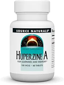 Source Naturals Huperzine A for Learning & Memory * - 100 mcg, 60 tabletter