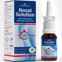 NOVEHA Nasal Spray- 1% Povidon- Jod Spray, D3- vitamin, Aloe- Vera - Nasal Cleanser (30ml)