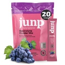 JUNP Sugar Free Electrolytes Powder Packets for Water Salt & Potassium Instant Hydration Packets, Zero Calorie No Carbs No Sugar Electrolyte Drink Mix Sticks, Keto Friendly Vine Ripened Grape 20 Pack