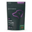 VetriScience lever sundhed tykkere med mælk tidsel, Vetri lever Detox supplement til hunde, gurkemeje og Artichoke Leaf for lever støtte og afgiftning, kylling, 60 Greve