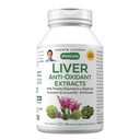 ANDREW LESSMAN Liver Anti-Oxidant Extracts 180 Capsules - Supports The Hard-Working Tissues of The Liver, Promotes Optimum Liver Health and Function. Milk Thistle, Turmeric and Artichoke Extracts
