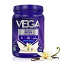 Vega Essential Protein – 25g Vegan Protein Powder, Creamy Vanilla for a High Protein, Zero Sugar Shake – Small Tub, 16.2oz (10 Servings)