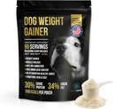 Hundevægt Gainer Ca. 90 Servering - Vægt Gain Kosttilskud til hunde - Kanin og hund muskel Builder - Lavet i USA