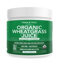 Økologisk Wheatgrass Juice Powder - Økologisk, dyrket i vulkansk jord Utah - Rå BioActive Form, Cold- Presset Derefter CO2 Tørret, 20: 1 Koncentrat Juice Extract - Unflavored (5.3 oz - 60 Servering)