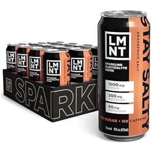 Drink LMNT Sparkling Electrolyte Drink - Grapefrugt Salt Yep 124; 12-greve