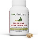 BIOptimizers Berberine Breakthrough 2.0 Supplement, 60 Kapsler - Vegetarisk, Gluten- og Soy- Free