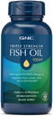 GNC Triple Strength Fish Oil Mini Omega 3 Supplement, 1000mg EPA og DHA, understøtter hjerte, hjerne, hud, øje og fælles sundhed, 60 Mini Softgels