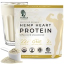 USDA Organic Hemp Protein Powder for Women & Men - Uflavored Pure Natural Protein Powder Organic - Plant Based Powder, Vegan, Gluten Free, Keto - Hemp Seed Powder Cold- Pressed (2lbs)