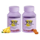 Lemme Purr Vaginal Probiotiske Gummies for Women - Balanceret pH, sund lugt, Gær Balance & Flora Support + C-vitamin for immunsundhed - Tasty Pineapple (60 Greve) (Pack of 2)