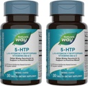 Nature 's Way 5- HTP, L- 5- Hydroxytryptophan, Hjælper Gør Serotonin til at fremme en positiv Outlook *, Vitamin B6, C-vitamin, Griffonia Bean Extract, 30 tabletter (Packaging May Vary) - 2 pakke