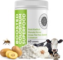 Intestinal Fortitude Boostet Colostrum Superfood Kosttilskud: Grass- Fed New Zealand Bovin Colostrum, Guld Kiwifruit, Manuka Honey, for fordøjelse, immunsystem, og Gut Sundhed (150 Bedste)