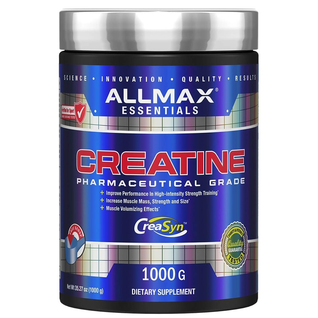 ALLMAX Nutrition Creatinmonohydrat Pulver, 1000 g