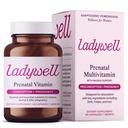 Ladywell Prenatal Multivitamin- mex124; Conception, Graviditet & Postpartum Mex124; Nøgleingredienser, herunder DHA, Folate & Iron Mex124; MextLy- Formuleret & Testet Mex124; Designet til Absorption med Kvalme Support, 60 Ct