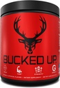 Bucked Up Pre Workout 6 Grams Citrulline, 2 Grams Beta Alanine, og 3 Andre registrerede Ingredienser (Red Raz)