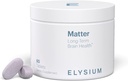 ELYSIUM Matter - 30 Servere - Hjerne supplement til hukommelse og fokus Omega 3 Supplement + DHA - Vitaminer til støtte for Hjerne Sundhed og hukommelse