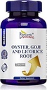 Oyster, Goji & Lakrids Root Complex, GMP, Natural Product Assn Certified, Made in USA - 60 Kapsler