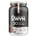 OWYN Only What You Need Pro Elite Chocolate Flavored Protein Powder, 32g Protein, 0g Sugar, 3g Fiber, High Protein, Dairy Free, Gluten Free, Plant Based Protein Powder, 2.9LB