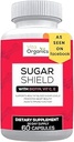 Sugar Shield - Advanced Sugar Support Supplement - Biotin, Magnesium Oxide, Chrom - 60 Veggie Capsules - 30 dage
