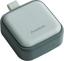 Lille pillekasse, Cute Pill Box - Acedada Rejser Daily Pill Organizer, Bærbar Pretty Pill Container til pung, Compact Medicine Holder til vitaminer, fiskeolier, Kosttilskud, Grøn