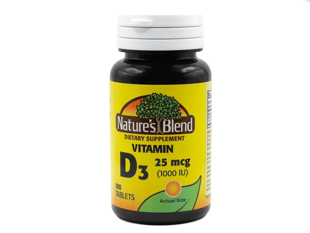 NAT B VIT D3 TB 1000IE 100 by Nature 's Blend