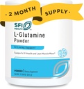 Klaire Labs SFI Health L Glutamin Powder - 5000mg Free- Form & Hypoallergen Aminosyre - Understøtter muskel inddrivelse, immunforsvar og GI sundhed - Non Dairy & Gluten Free (351 G / 60 Servering)