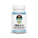 Source Naturals Vegan Omega-3s, Non-Fish EPA-DHA, for Heart and Brain Health Support* 300 mg - 30 Softgels