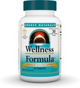 Kilde Naturals Wellness Formel Bio- Aligned Vitamin & Herbal Defense - Immunsystemet Support & Immunity Booster - 45 tabletter
