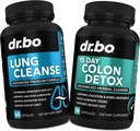 Lung Cleanse & Colon Detox - Urteformler til støtte for respiratoriske sundhed & tarmbevægelser