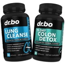 Lung Cleanse & Colon Detox - Urteformler til støtte for respiratoriske sundhed & tarmbevægelser