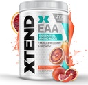 Scivation XTEND EAA + BCAA Powder ekskl. 124; Muscle Recovery & Lean Muscle Growth; 124; 9 Væsentlige Aminosyrer til intra- workout eller post workout Recovery = 124; 10g EAA pr. 2 Servering = 124; Blood Orange 40 Servere