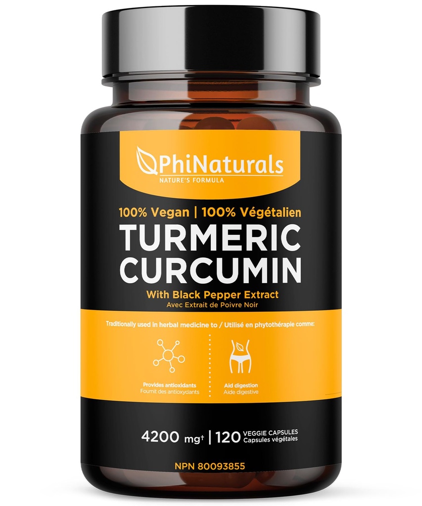 Turmeric and Black Pepper Extract – 1500 Mg Per Serving [120 Capsules] with Organic Turmeric Powder and Bioperine