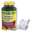 Turmeric Curcumin 500mg with Ginger Powder- Vegetarian Capsules, 180ct (Pack of 1), Boxed by Fusion Shop Store