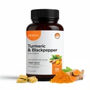 Turmeric Curcumin 1500mg with Black Pepper 5mg – High Potency, Vegan Capsules – Non-GMO, Gluten-Free – 120 Count