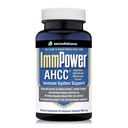 American BioSciences ImmPower AHCC Herbal Mushroom Supplement, 500mg per kapsel til immunstøtte, vedligeholder Natural Killer Cell Aktivitet, pakke med 1, 60 Veggie Kapsler
